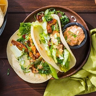 Kimchi Tortilla Bowl